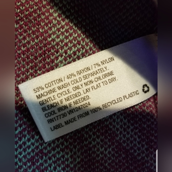 Women's Palm Print Long Sleeve Button-Front Cardigan - Future Collective XXL - Picture 6 of 6